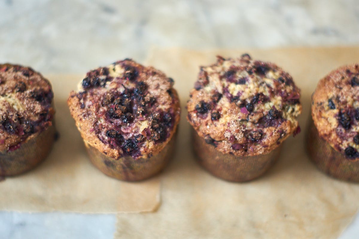 Buttermilk Berry Muffins