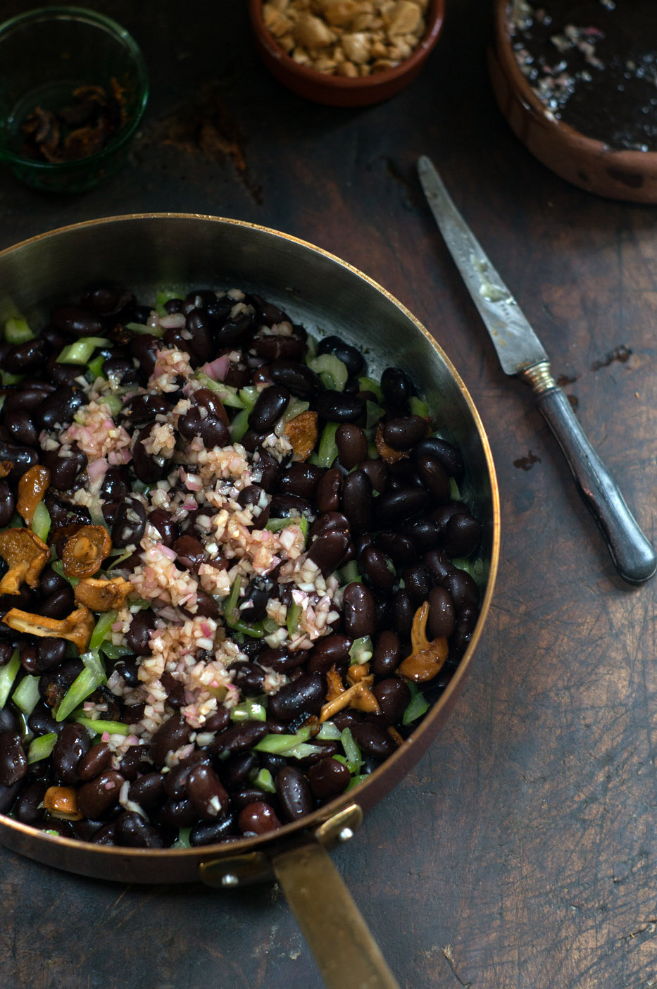 Ayocote Mushroom Salad