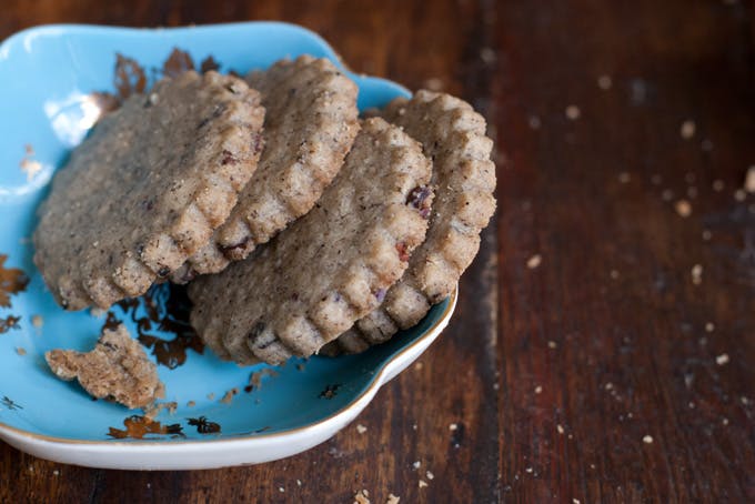 Nibby Buckwheat Butter Cookies