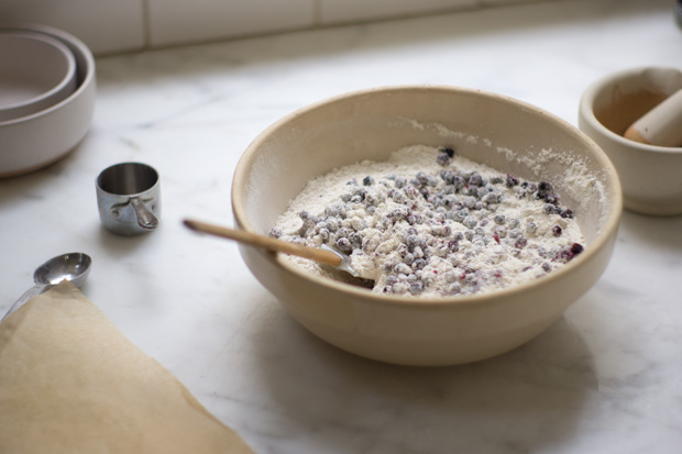 Sugar-topped Buttermilk Berry Muffin Recipe