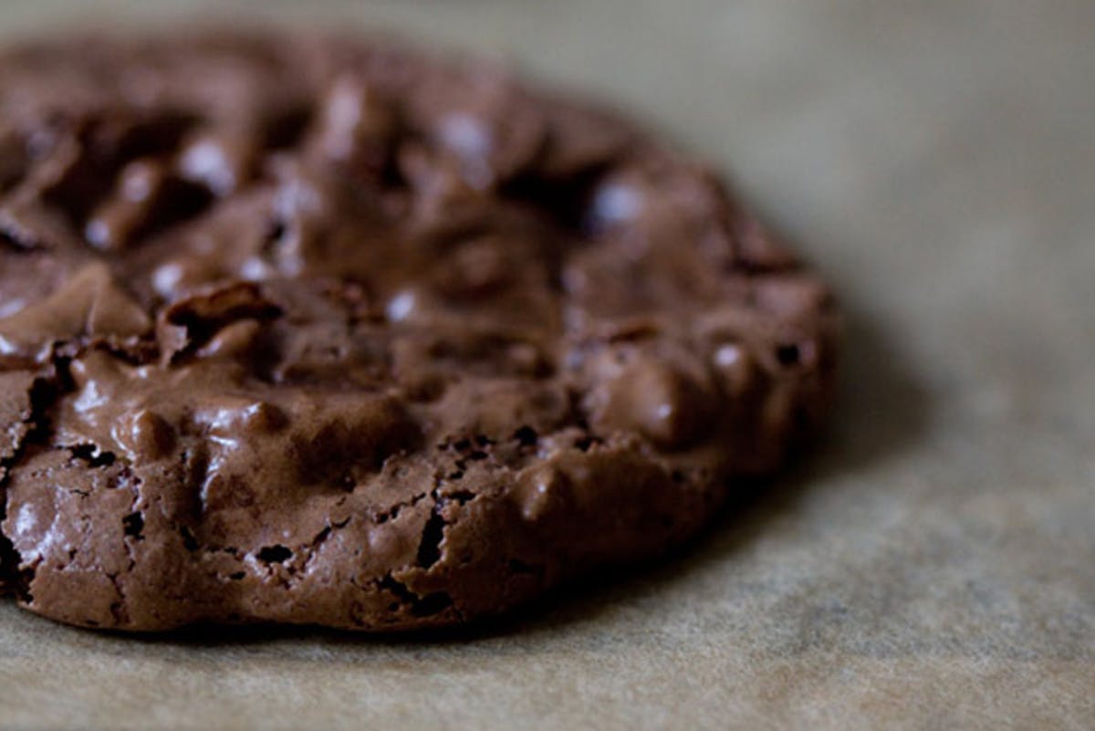 Chocolate Puddle Cookies