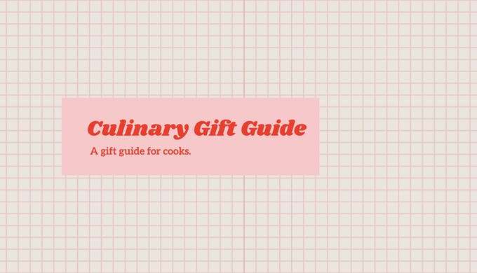 Culinary Gift Guide – A Holiday Gift Guide for Cooks