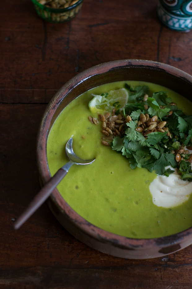 Sopa Verde de Elote