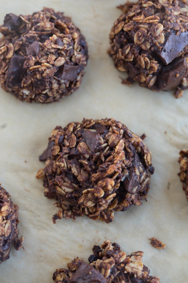 Healthful Double Chocolate Cookies