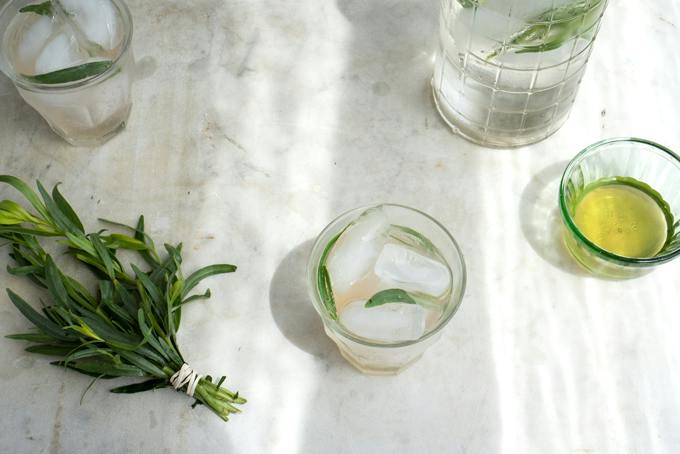 Homemade Tarragon Soda