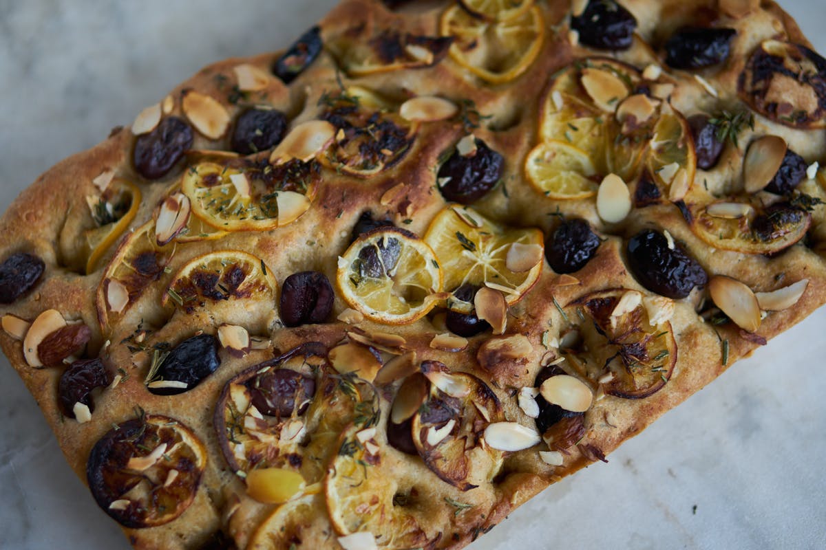 Meyer Lemon Focaccia