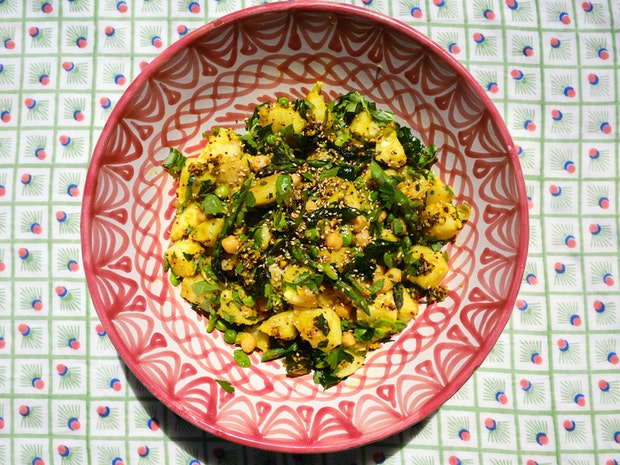 A Maximalist Potato Salad