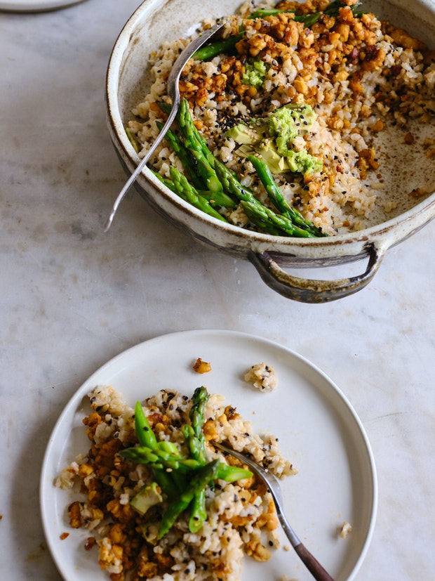 Spicy Sesame Coconut Rice