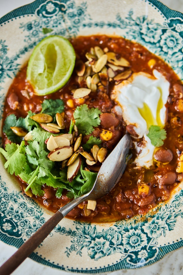 Spicy Instant Pot Taco Soup Recipe