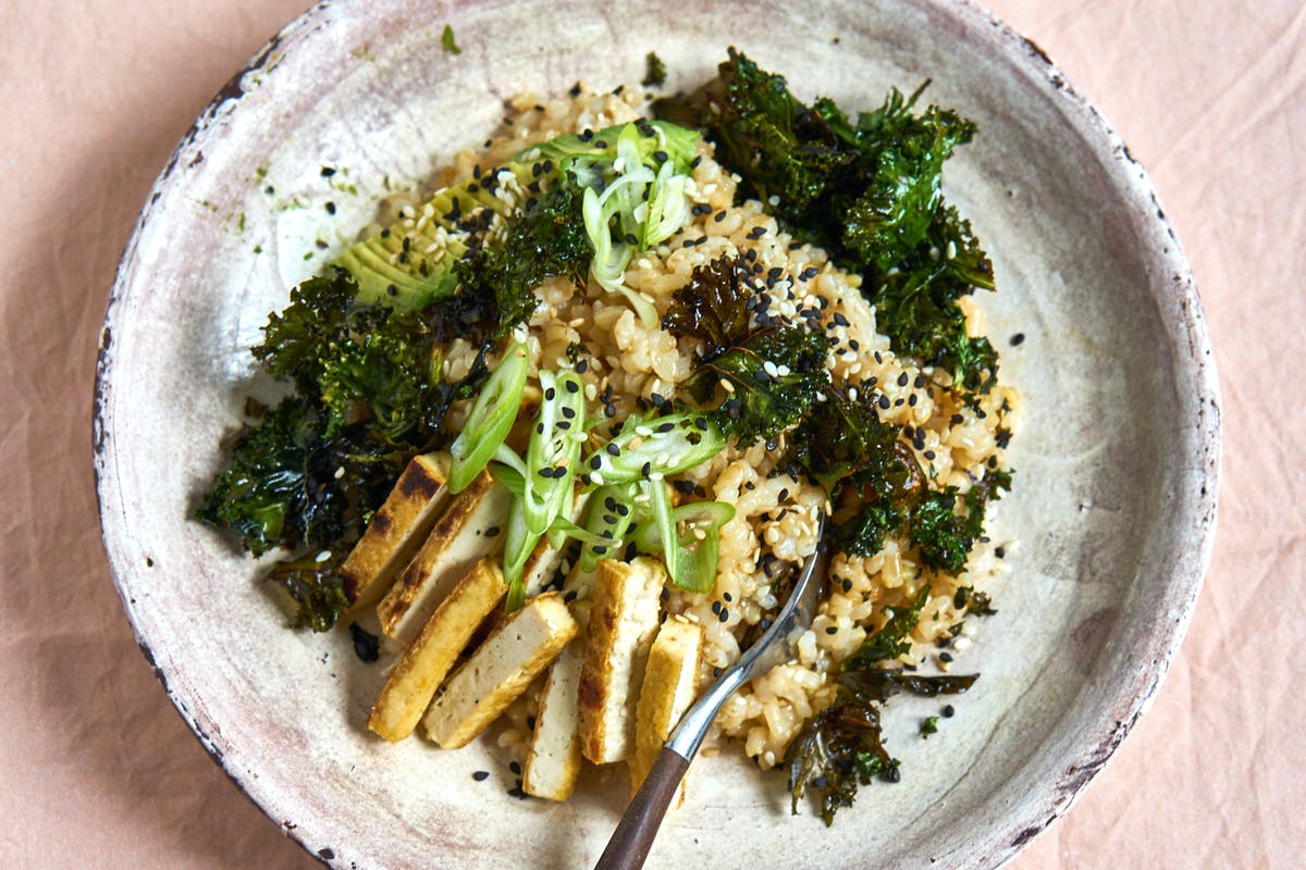 A Simple Brown Rice Sushi Bowl