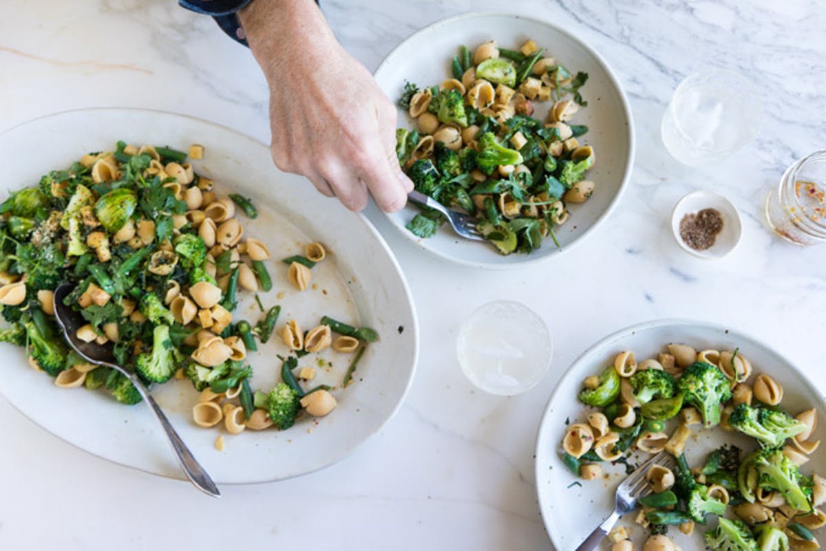 Weeknight Ponzu Pasta